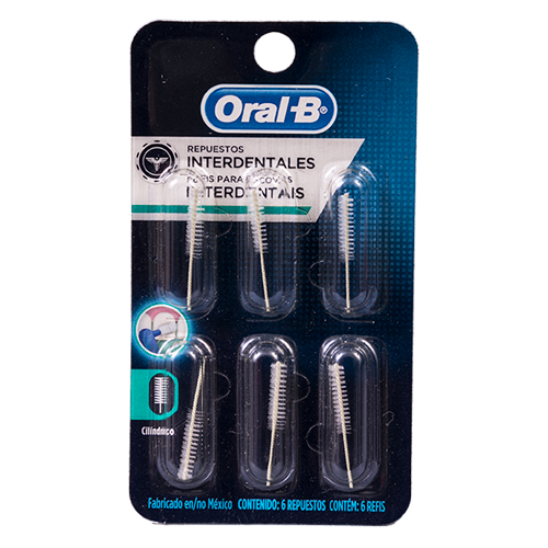 Interdental Repuestos Para Cepillos Oral B Micro Cepillos