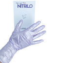 Guante Nitrilo Purpura Metalico 100pz Uniseal
