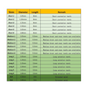 Poste Pin Dorado Metálico 120 pz.