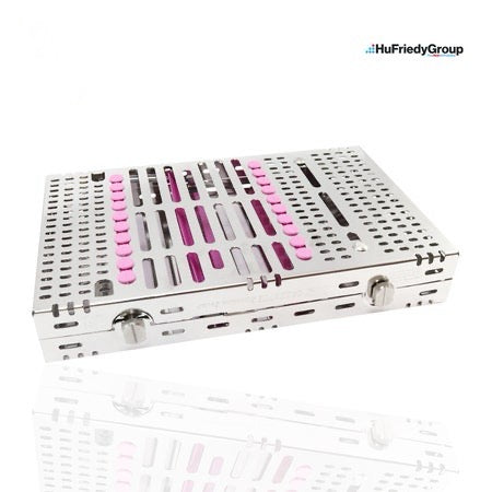 Cassette Metálico Doble 20 instrumentos Morado IM9206 HU-FRIEDY