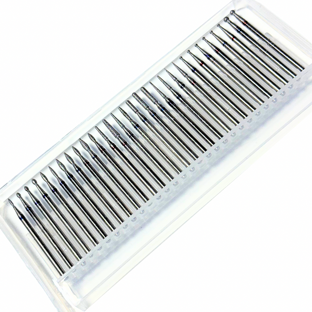 Kit De 5 Fraises De Polissage AZDENT HP0412 Pour Prothèses Dentaires — Neuf, Idéal Labo Dentaire