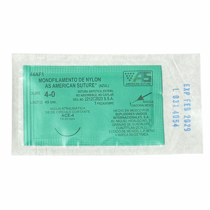 Sutura Nylon 4-0 pz. American Suture