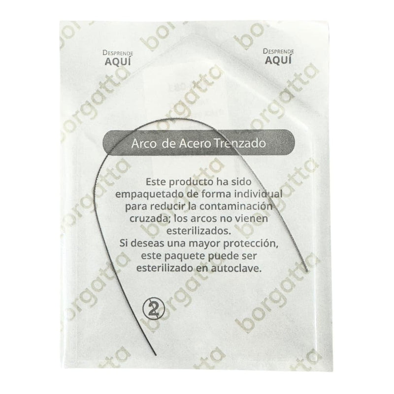 Arco Acero Trenzado Inferior Pz Borgatta
