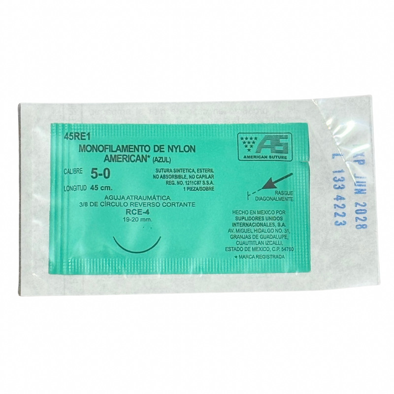 Sutura Nylon 5-0 pz. American Suture