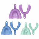 Porta Impresiones Cribadas Desdentadas Plastico 6pz DT