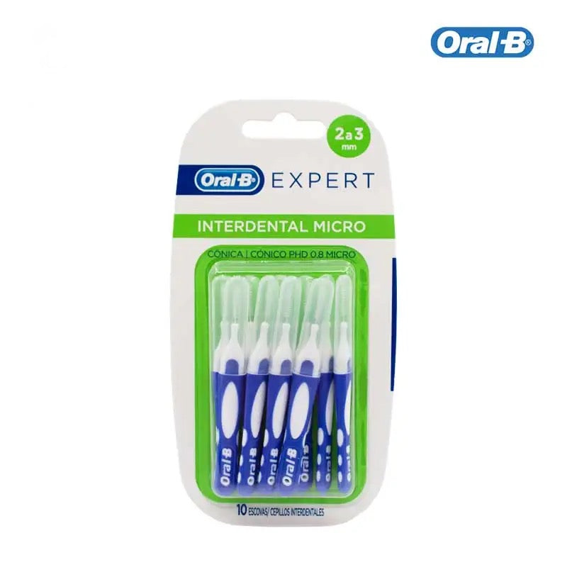 CEPILLO EXPERT INTERDENTAL MINI CON 10 ORAL-B