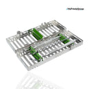 Juego basico de exploración 1x4 con cassette Hu-Friedy