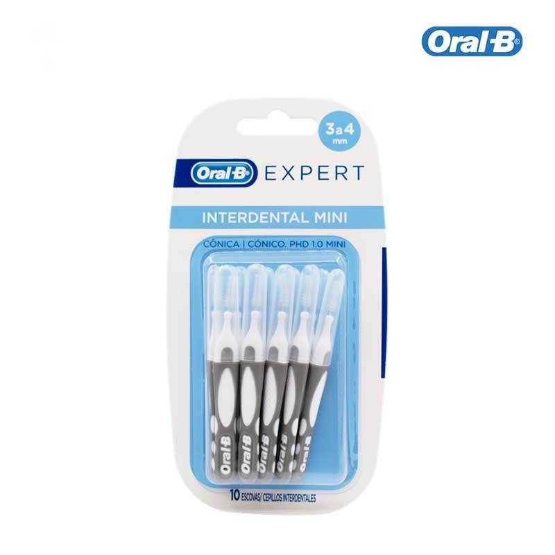CEPILLO EXPERT INTERDENTAL MINI CON 10 ORAL-B