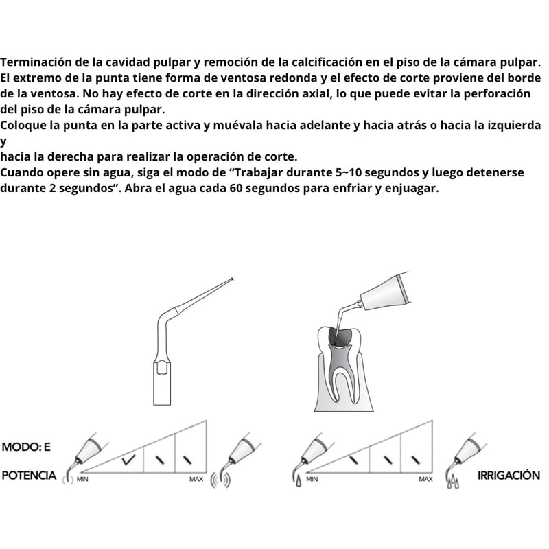 Punta Escariador ED27 Endodoncia DTE
