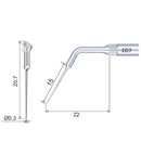 Punta Escariador ED7 Endodoncia DTE