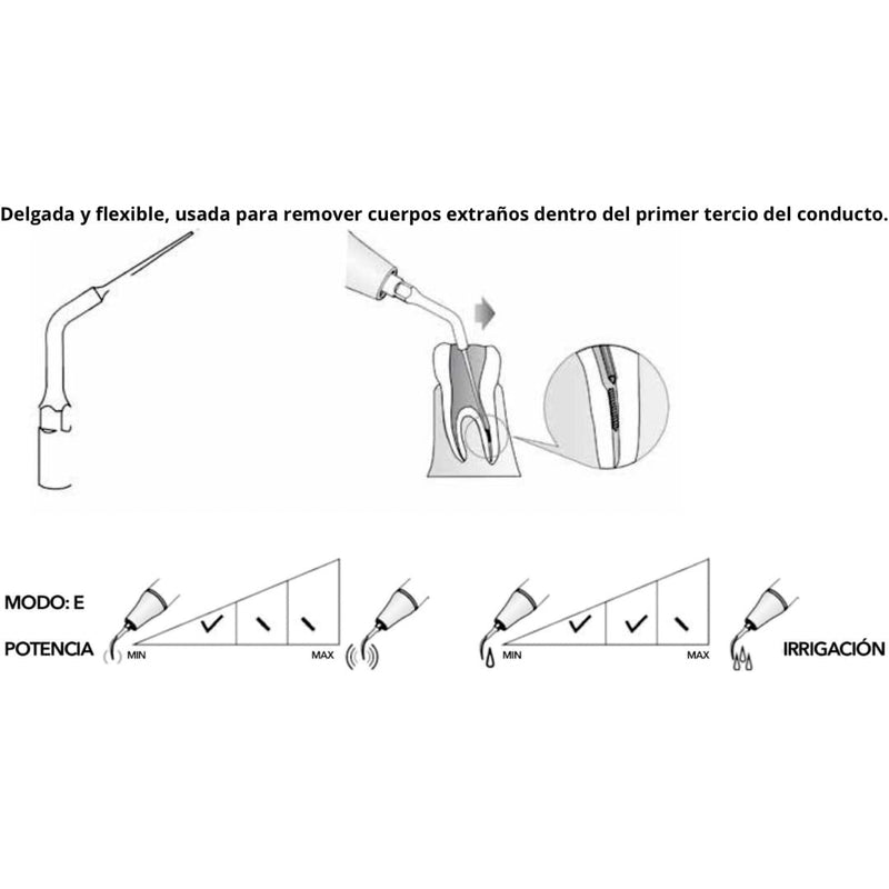 Punta Escariador ED7 Endodoncia DTE