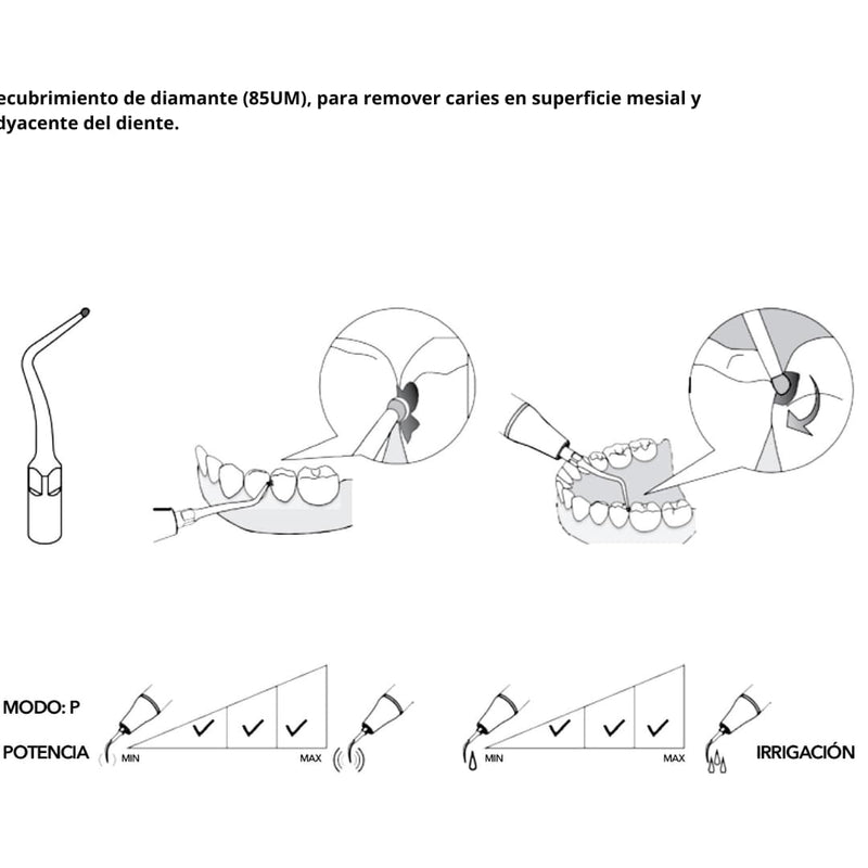 Punta Escariador SBD2 Endodoncia DTE