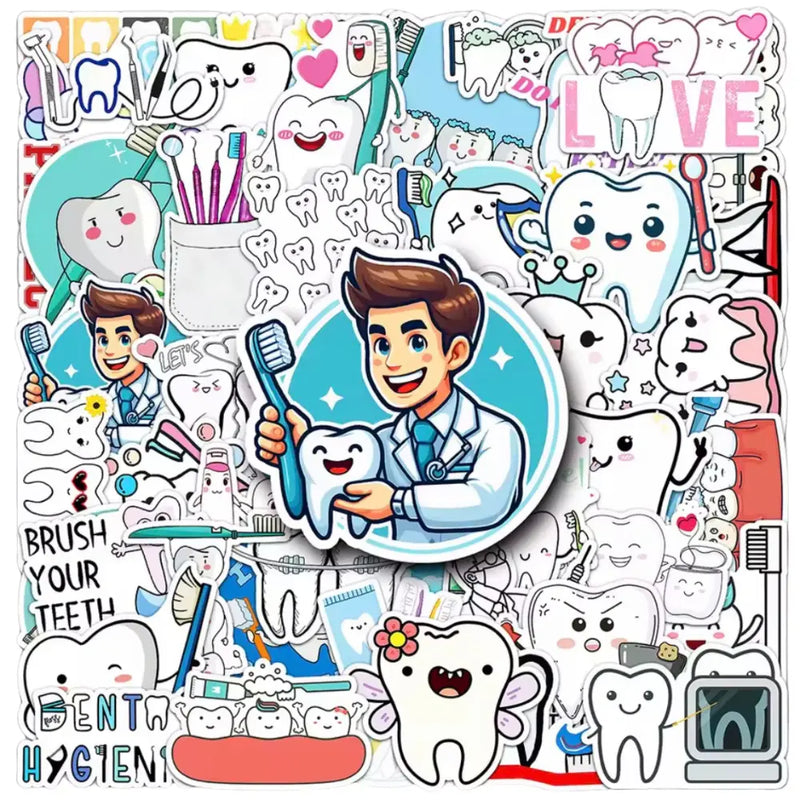 Stickers Dental Radom 50 pz. Seneca