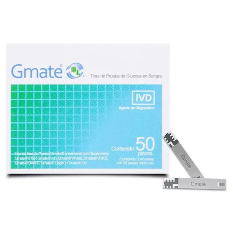 Tiras Reactivas Glucometro GMate WHEEL DL