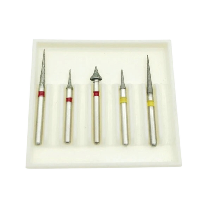 Filo Interdentale Abrasivo 50 Spazzole Diamantate Dentali FG - Per Lucidatura E Levigatura Dei Denti Ad Alta Velocità, Ideali Per Laboratori Odontotecnici! Fairy Platinum Plus - Foto 7