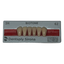 Tablilla Dientes Biotone Anteriores Inferiores 6pz Dentsply