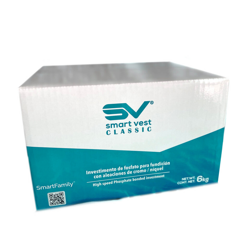 Smartvest Case Smart Vest Classic Investimento Caja C/6 bolsa 1 Kg y 6 Liquido 250 ml