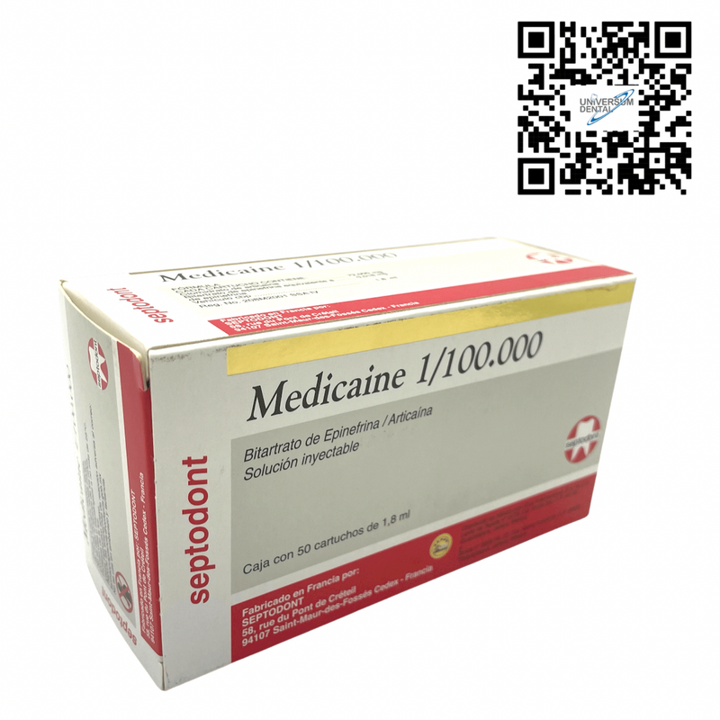 Medicaine 1/100:000 50 Pz Septodont