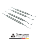 Kit Curetas Gracey 4pz 6b Invent (6B 163-B)
