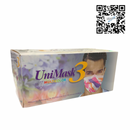 Cubreboca Tricapa Unimask Multicolor 50 pz Uniseal