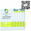 Fresa Carburo Bola FG Wave Dental 5 pack