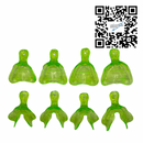 Porta impresiones Desdentado Adulto ( Cucharilla ) 8 pz Plástico Steel