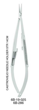 Pinza porta agujas Castroviejo Curva 6b Invent (6B 285)