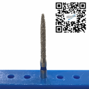 Fresa Diamante Troncocónica Punta Dos Aguas Grano Medio FO-11 Pza DT