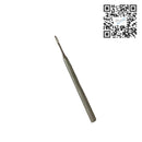 Podología. Pusher y Limpiador Dentado Mango Octagonal Cutícula 6b Invent