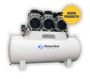 Compresor Libre de Aceite 6 Hp 150 lts. Remac Dent