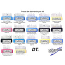 Kit Fresas FG-104 DT