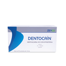 Anestesia Dentocain 2% cartucho vidrio caja Zeyco