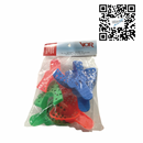 Porta Impresiones Cribadas dentados Plastico Infantil 6pz Vor