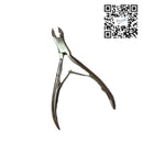 Podología. Cutter Chico Cutícula Punta Media Luna 11.5 6b Invent