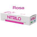 Guante Nitrilo Rosa 100pz Uniseal