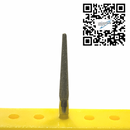 Fresa Diamante Troncocónica Punta Plana Grano XFino TF-12EF Pza DT