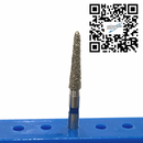 Fresa Diamante Troncocónica Punta Dos Aguas Grano Medio 878K18 Pza DT