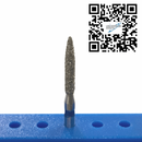 Fresa Diamante Troncocónica Punta Dos Aguas Grano Medio FO-21 Pza DT