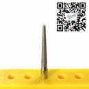 Fresa Diamante Troncocónica Redondeada Grano XFino TR-11EF Pza DT