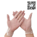 Guante Vinyl Transparente 100pz Uniseal