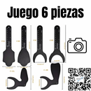 Contrastadores de Aluminio DT 6 pz