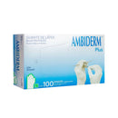 Guante Latex Plus Verde 100pz. Ambiderm