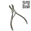 Podología. Cutter Mango Liso Corto Punta Ancha 6b Invent