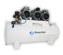 Compresor Libre de Aceite 3 Hp 108 lts Remac Dent