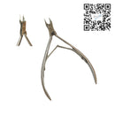 Podología. Alicate p/Pie Punta Fina 12.5 6b Invent