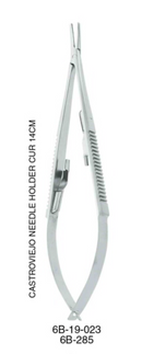 Pinza porta agujas Castroviejo Recta 6b Invent (6B 286)