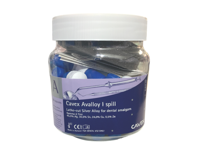 Capsulas Amalgama 50pz Cavex