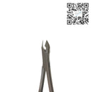 Podología. Tijera Mano Corte Cutícula Media Luna 10.5cm 6b Invent