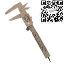 Calibrador plastico Vernier DT