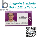 Brackets Roth .022 con Tubos 1er Molar Glint Borgatta
